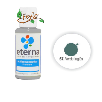 Eterna Acril.dec. Verde Ingles      50Ml