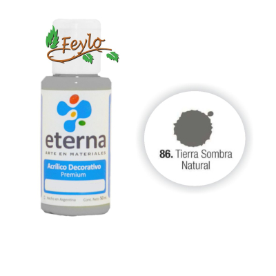 Eterna Acril.dec.tierra Sombra Nat. 50Ml