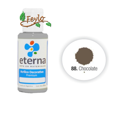 Eterna Acril.dec. Chocolate         50Ml