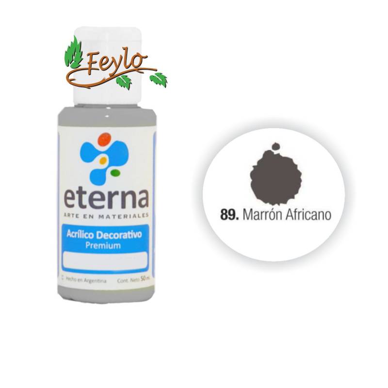 Eterna Acril.dec. Marr¢N Africano   50Ml
