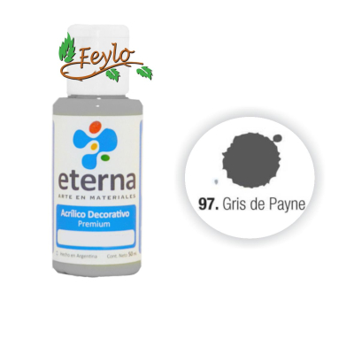 Eterna Acril.dec. Gris De Payne     50Ml