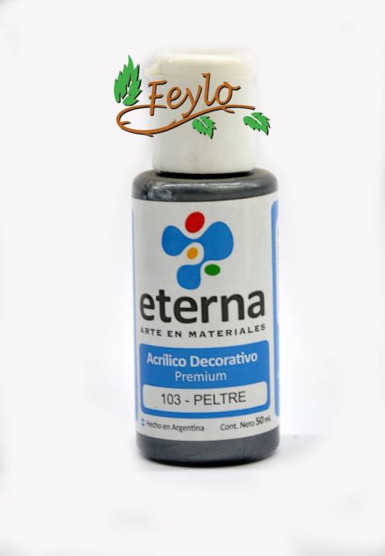 Eterna Acril.dec. Peltre            50Ml