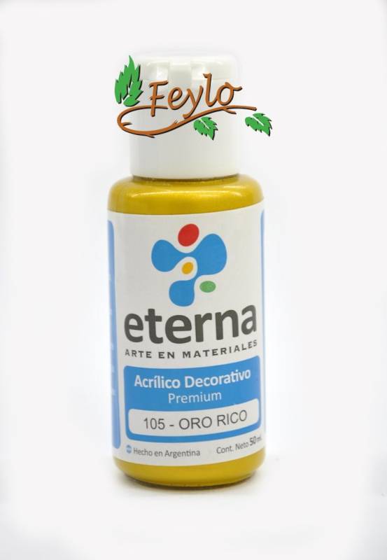 Eterna Acril.dec. Oro Rico          50Ml