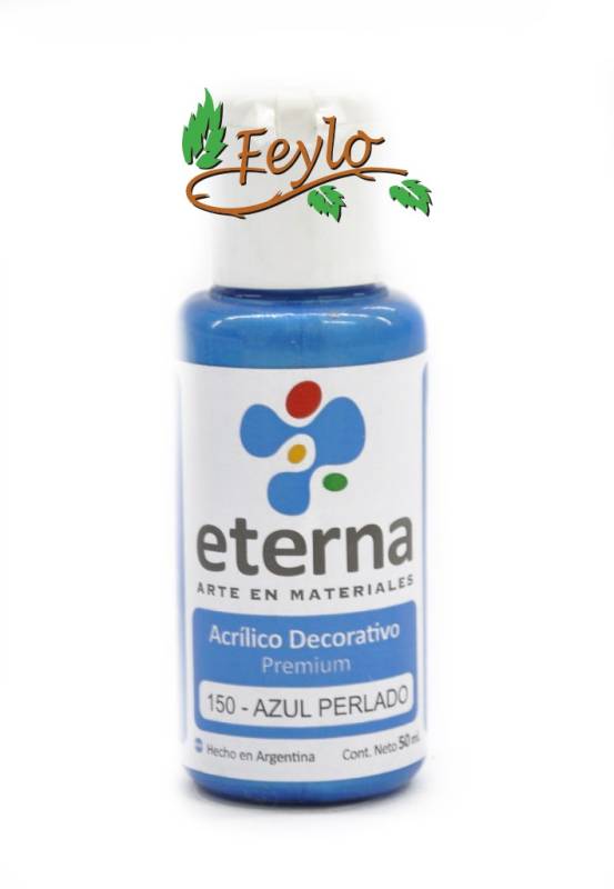 Eterna Acril.dec. Azul Perlado      50Ml