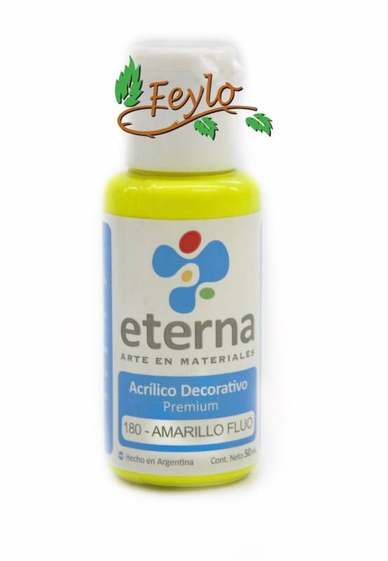 Eterna Acril.dec. Fluo Amarillo     50Ml