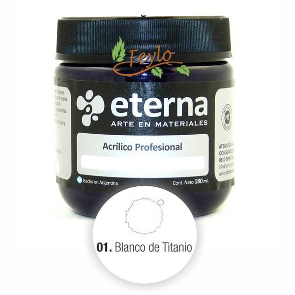 Eterna Acril.est.blanco De Titanio  X 200Ml