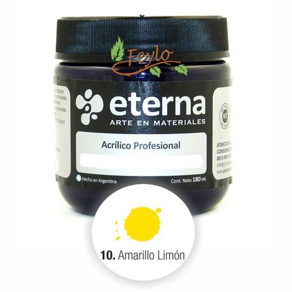 Eterna Acril.est.amarillo Limon   X 200Ml