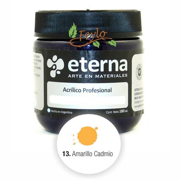 Eterna Acril.est.amarillo Cadmio(I)  X 200Ml