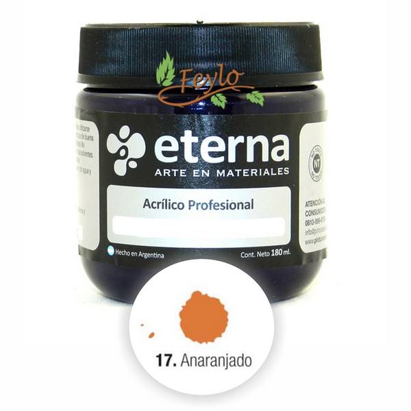 Eterna Acril.est.naranja    X 200Ml