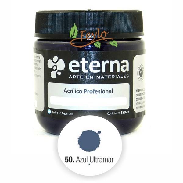 Eterna Acril.est.azul Ultramar  X 200Ml