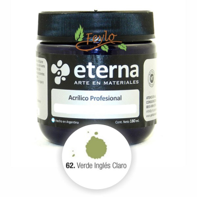 Eterna Acril.est.verde Ingles Cl.   X 200Ml