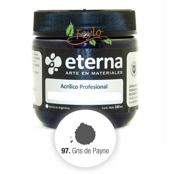 Eterna Acril.est.gris De Payne     X 200Ml