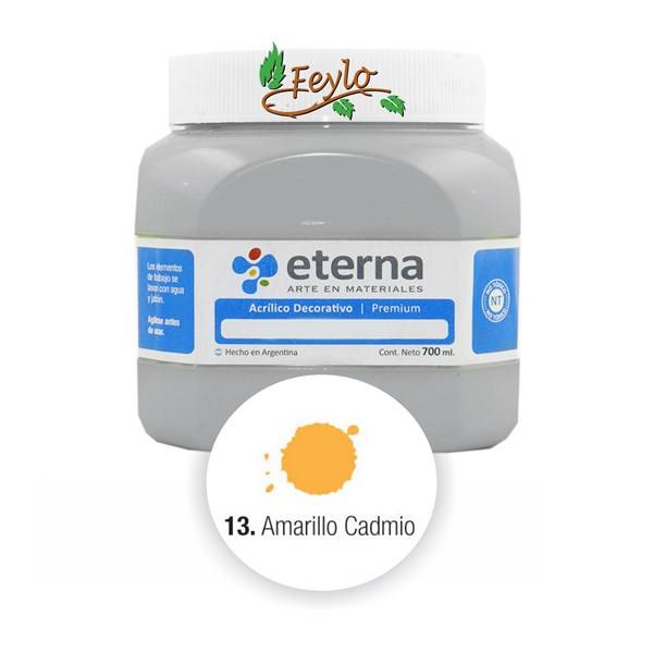 Acrilico Est. Amarillo Cadmio(I)  700Ml.