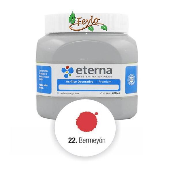 Acrilico Est. Bermellon           700Ml.