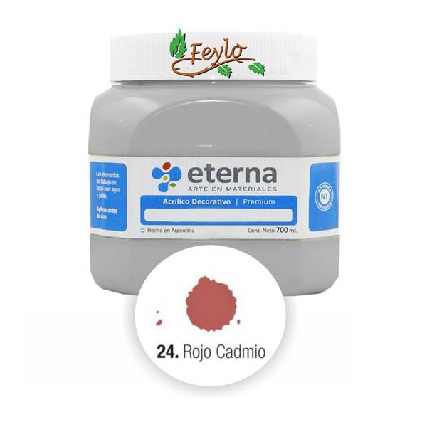 Acrilico Est. Rojo De Cadmio(I)   700Ml.