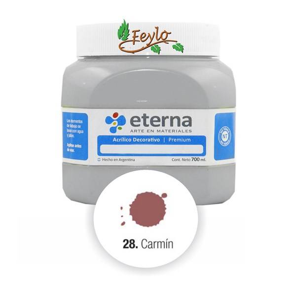 Acrilico Est. Carmin              700Ml.