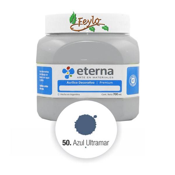 Acrilico Est. Azul Ultramar       700Ml.