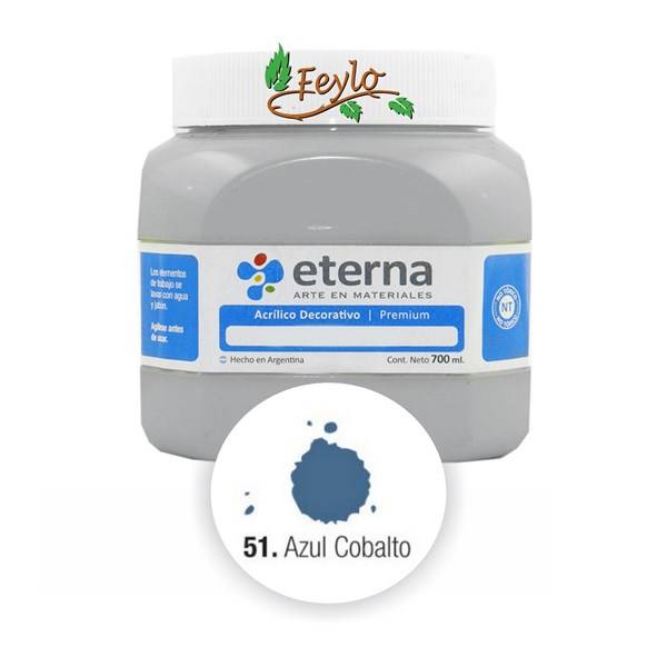 Acrilico Est. Azul Cobalto (I)    700Ml.