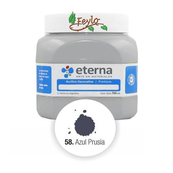 Acrilico Est. Azul De Prusia      700Ml.