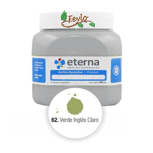 Acrilico Est. Verde Ingles Claro  700Ml.