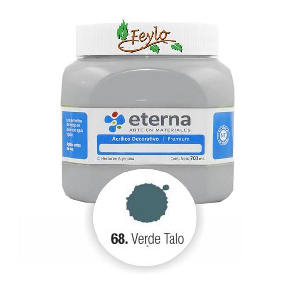 Acrilico Est. Verde Talo          700Ml.