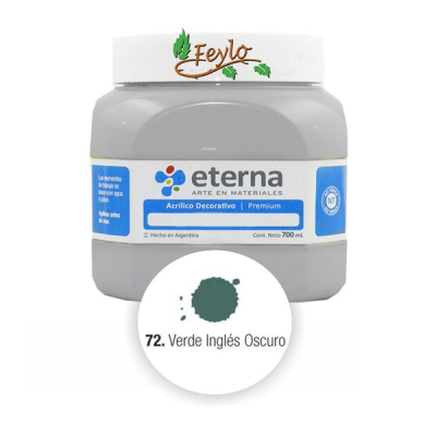 Acrilico Est. Verde Ingles Oscuro 700Ml.