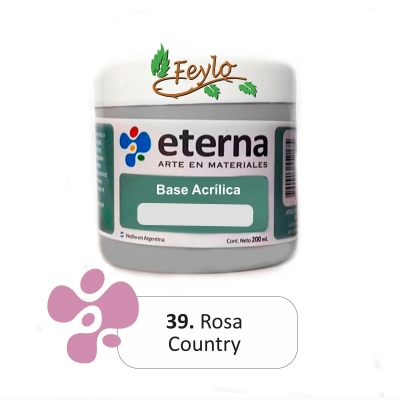 Base Acrilica  Eterna Rosa Country        200ml.