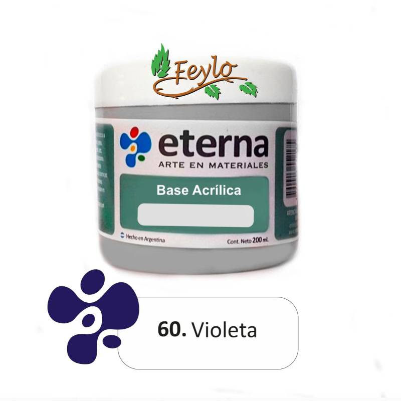 Base Acrilica  Eterna Violeta             200ml.