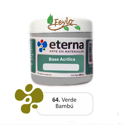 Base Acrilica  Eterna Verde Bambu         200Ml.