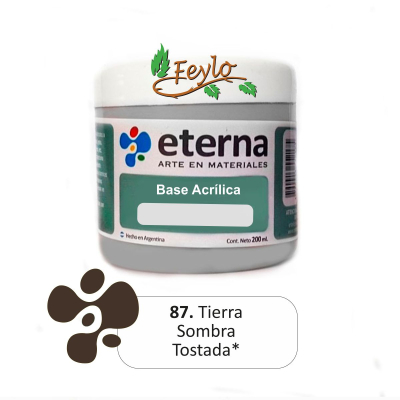 Base Acrilica  Eterna Sombra Tostada      200Ml.