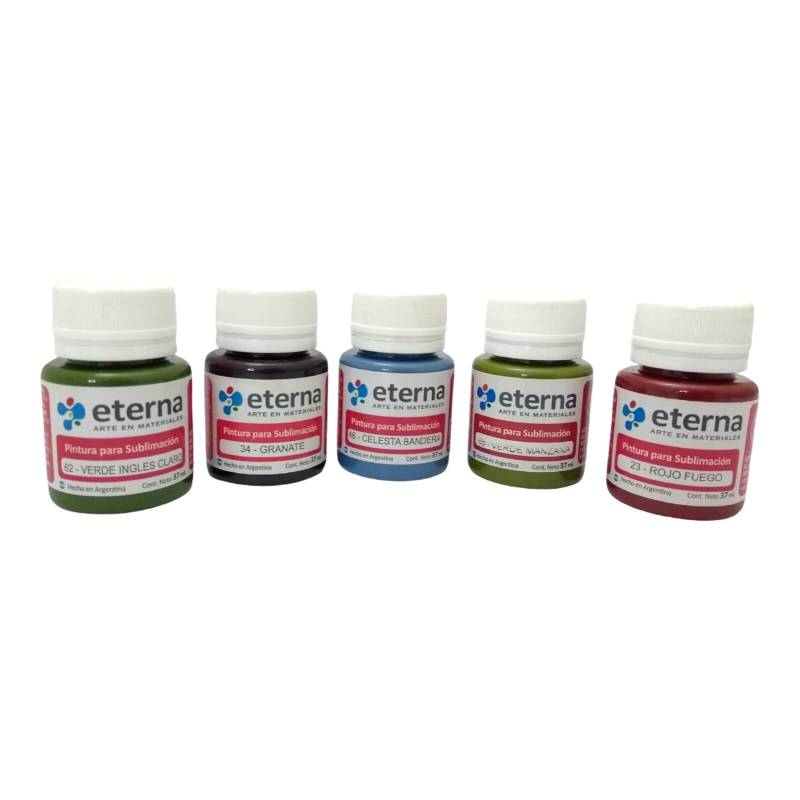 Promo Pintura Para Sublimacion Eterna  X 5