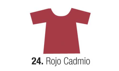 Pintura Para Sublimación Rojo De Cadmio 37Ml.