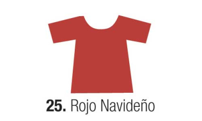 Pintura Para Sublimación Rojo Navideño 37Ml.