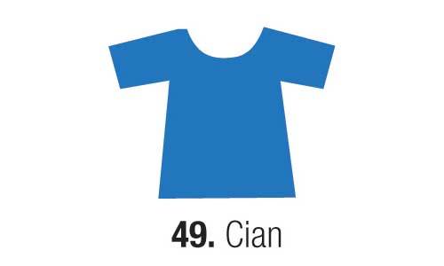 Pintura Para Sublimación Cian 37Ml.