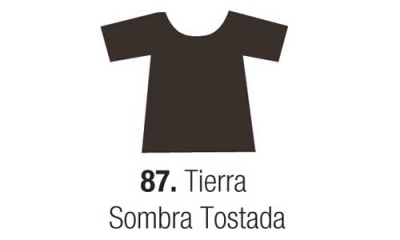 Pintura Para Sublimación Tierra Sombra Tostada 37Ml.