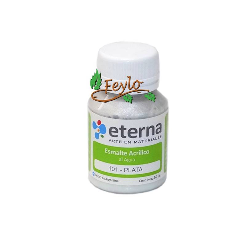 Esmalte Acrilico Plata              50Ml