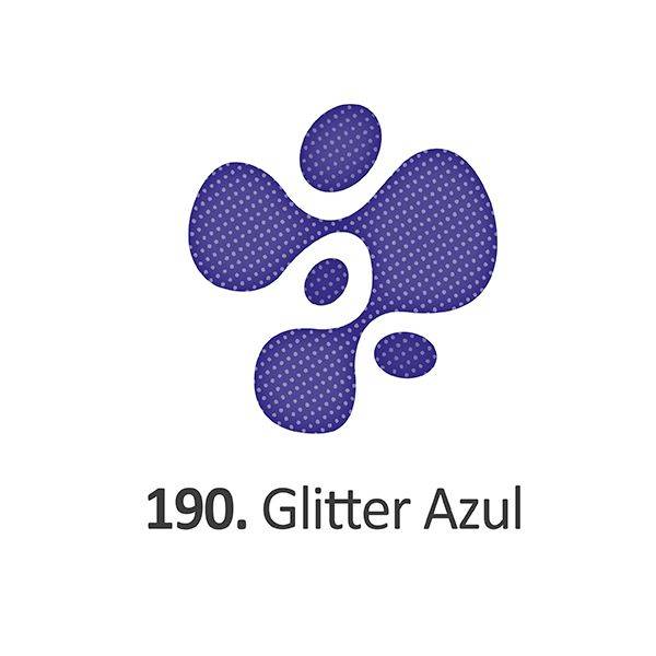 Pintura Dimensional Glitter Azul   40Ml.