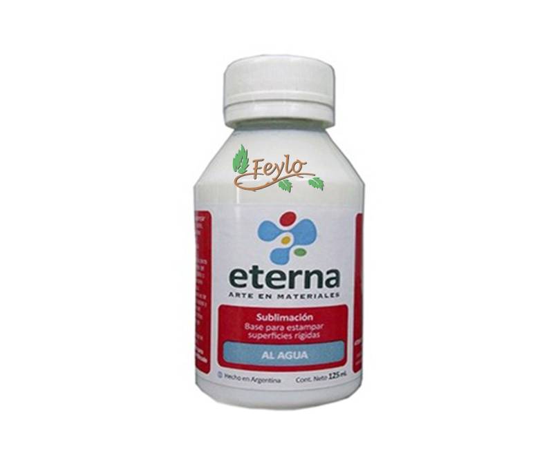 Eterna Base Para Sublimacion Rigida Al Agua X125Cc