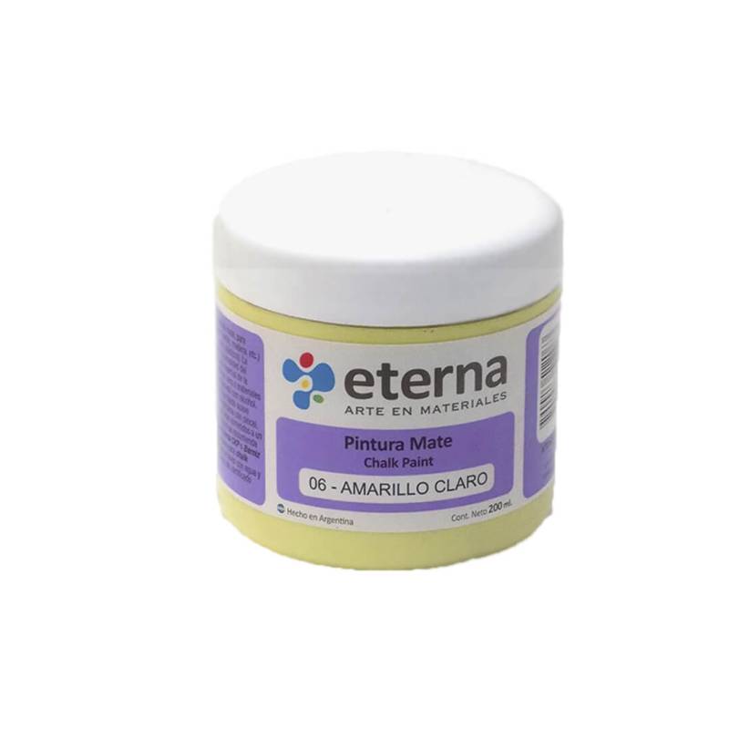 Pintura Mate Amarillo Claro  200Ml