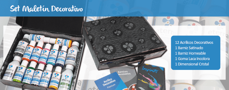 Set Regalo Maletin Decorativo Eterna