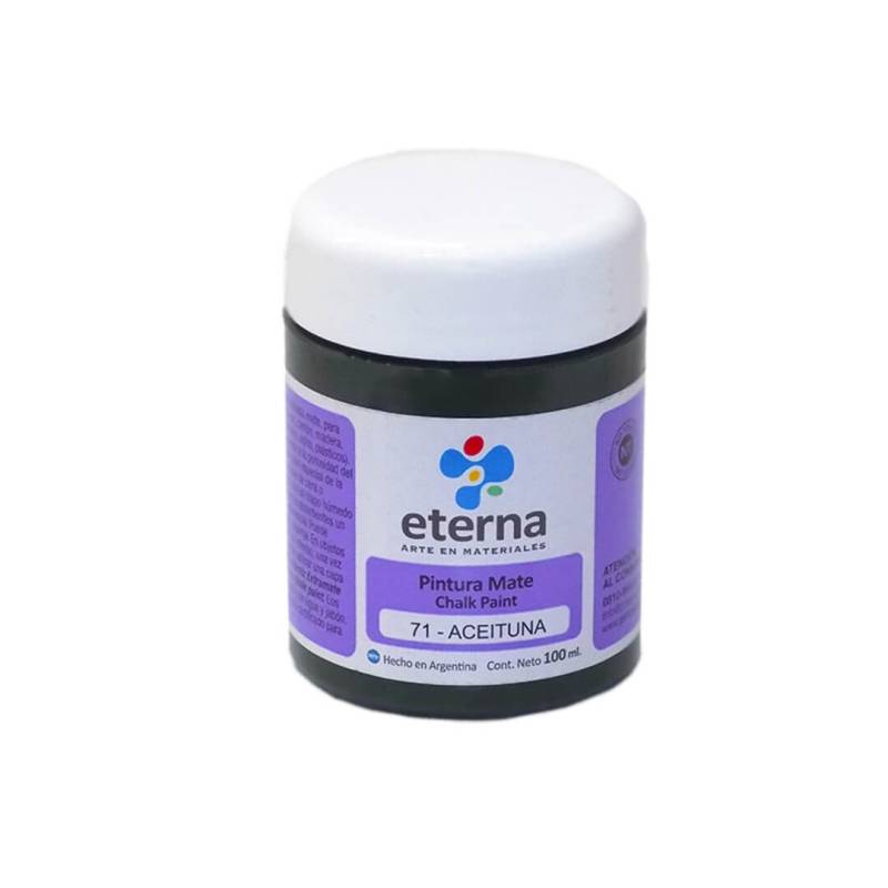 Pintura Mate Aceituna 100Ml