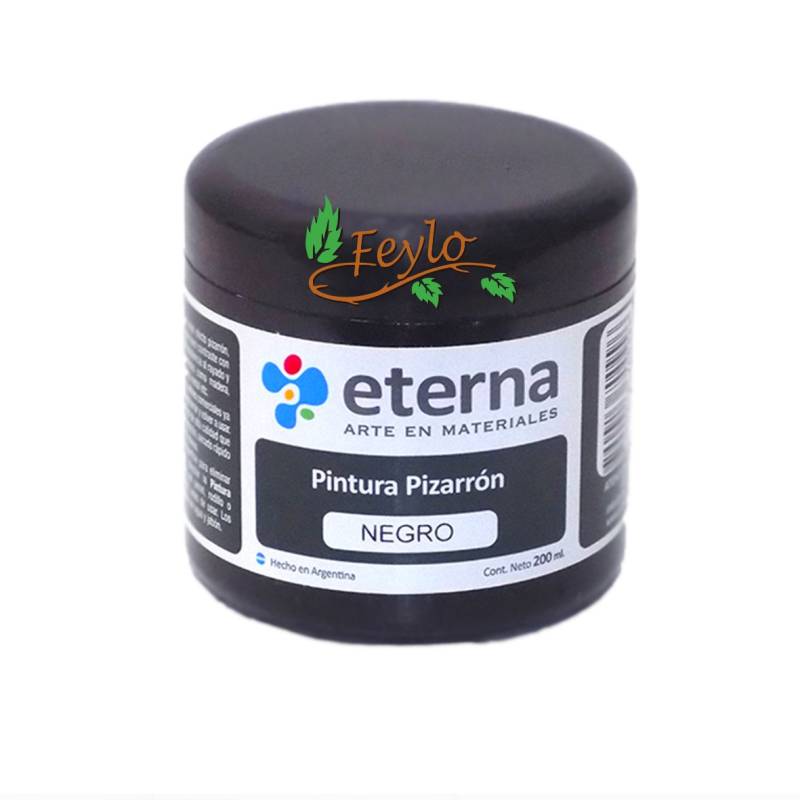 Eterna Pintura Pizarron Negra X 200Cc