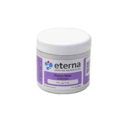 Pintura Mate Plateado 200Ml