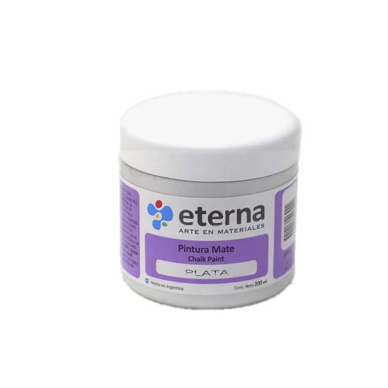 Pintura Mate Plateado 200Ml