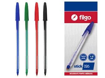 Boligrafo Stick Blister X 6