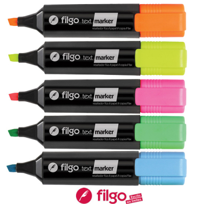 Resaltadores Filgo Text Mark Fluo