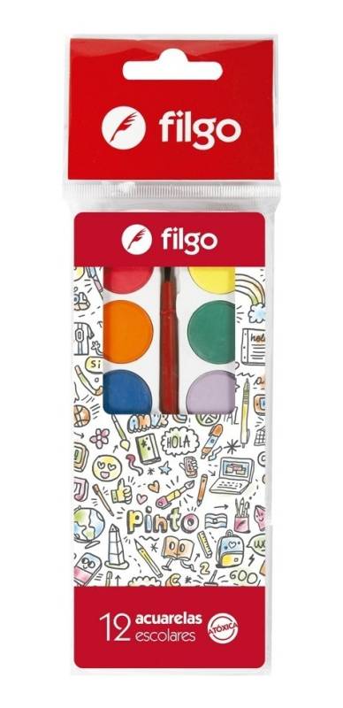 Acuarelas Filgo X 12