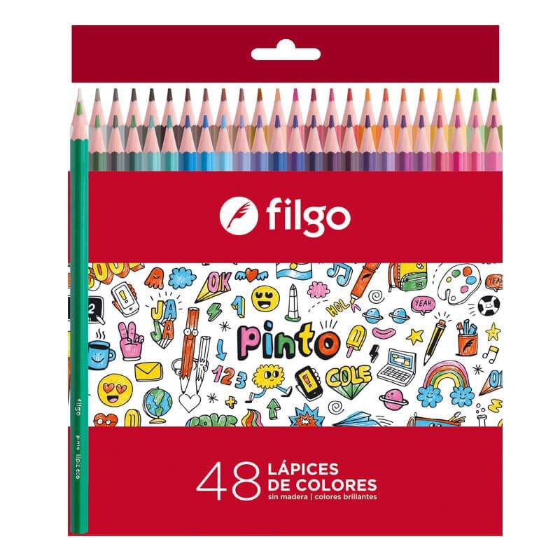 Lapices De Colores Filgo X 48