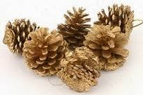 Piñas Bolitas Metalizadas X 3