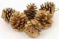 Piñas Bolitas Metalizadas X 3